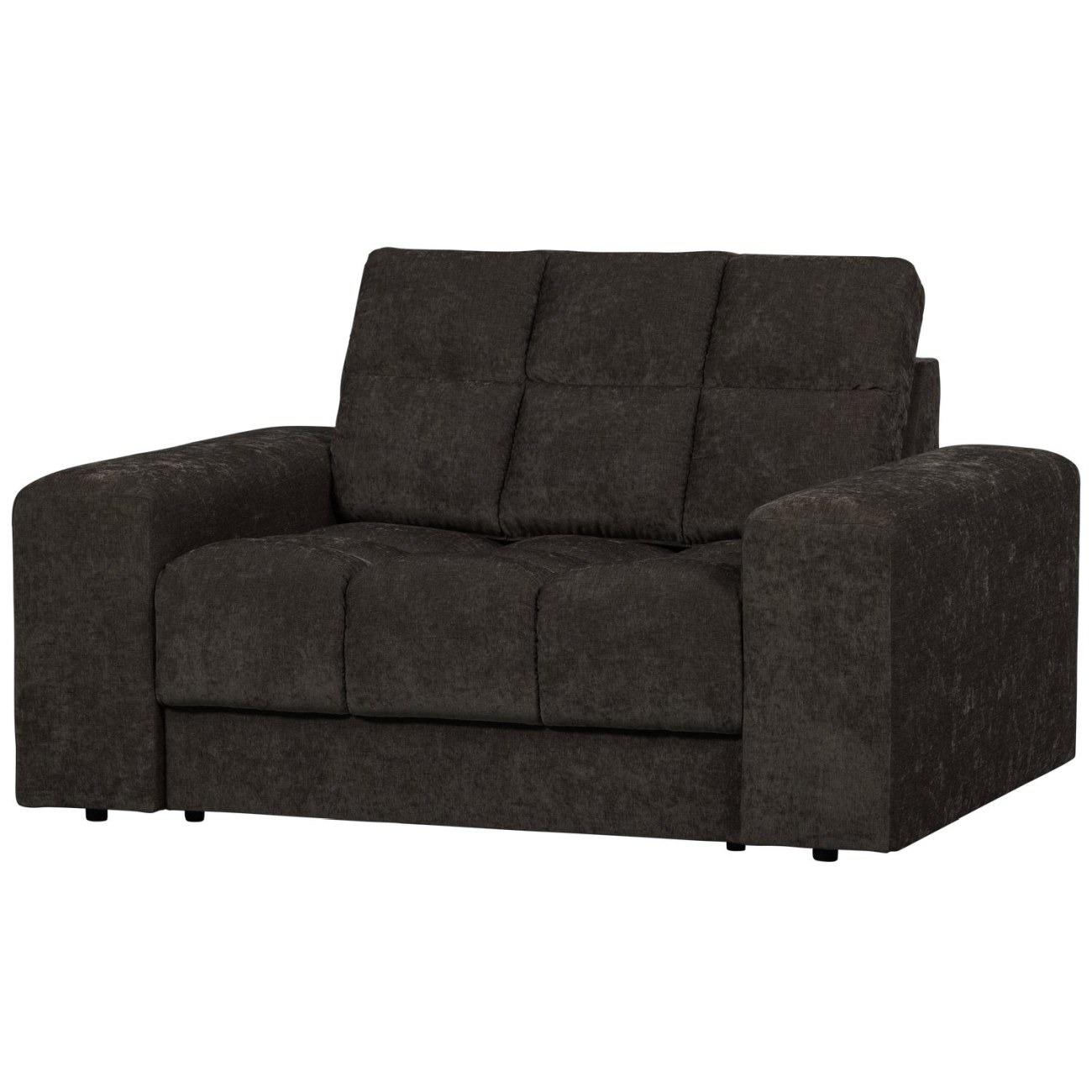 Loveseat Date aus Webstoff, Anthrazit