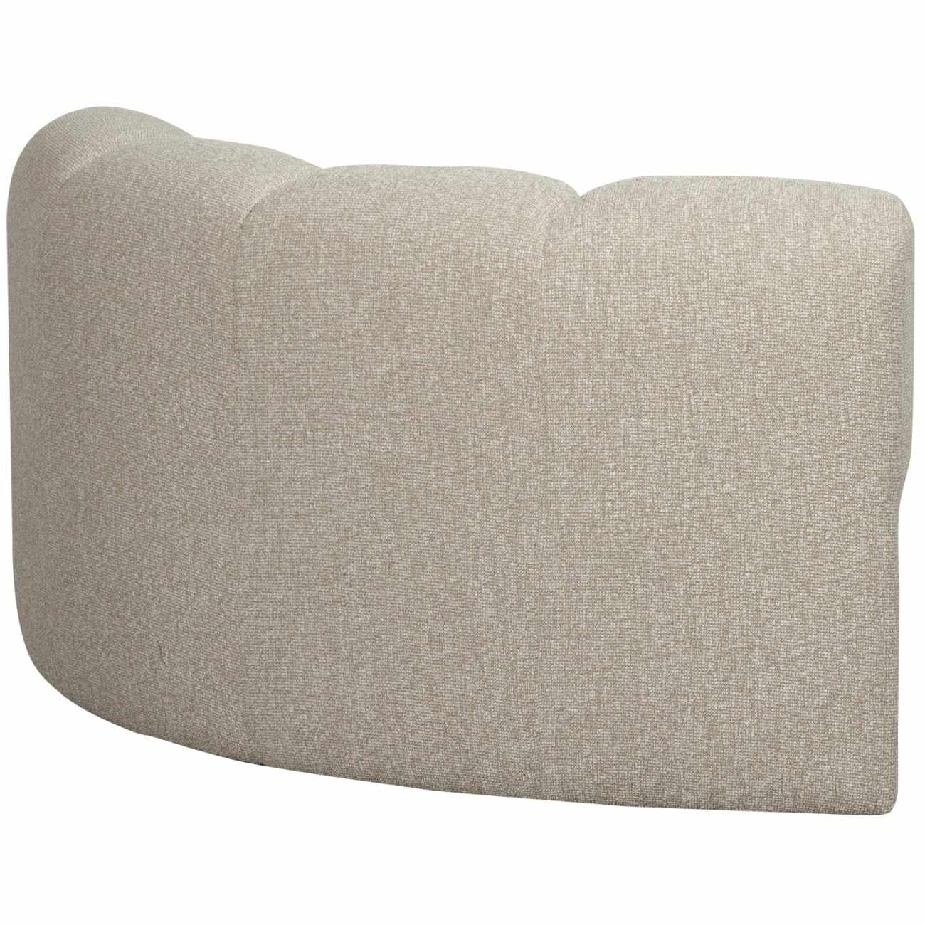 Modulsofa Mojo Boucle Eck-Element, Beige