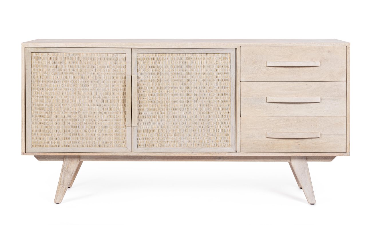 Sideboard Sahana aus Mangoholz, 2 Türen