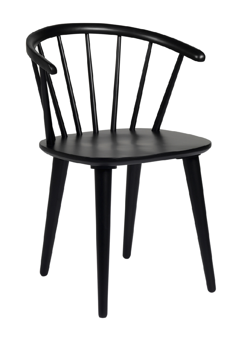 Stuhl Carmen 2er Set, Schwarz