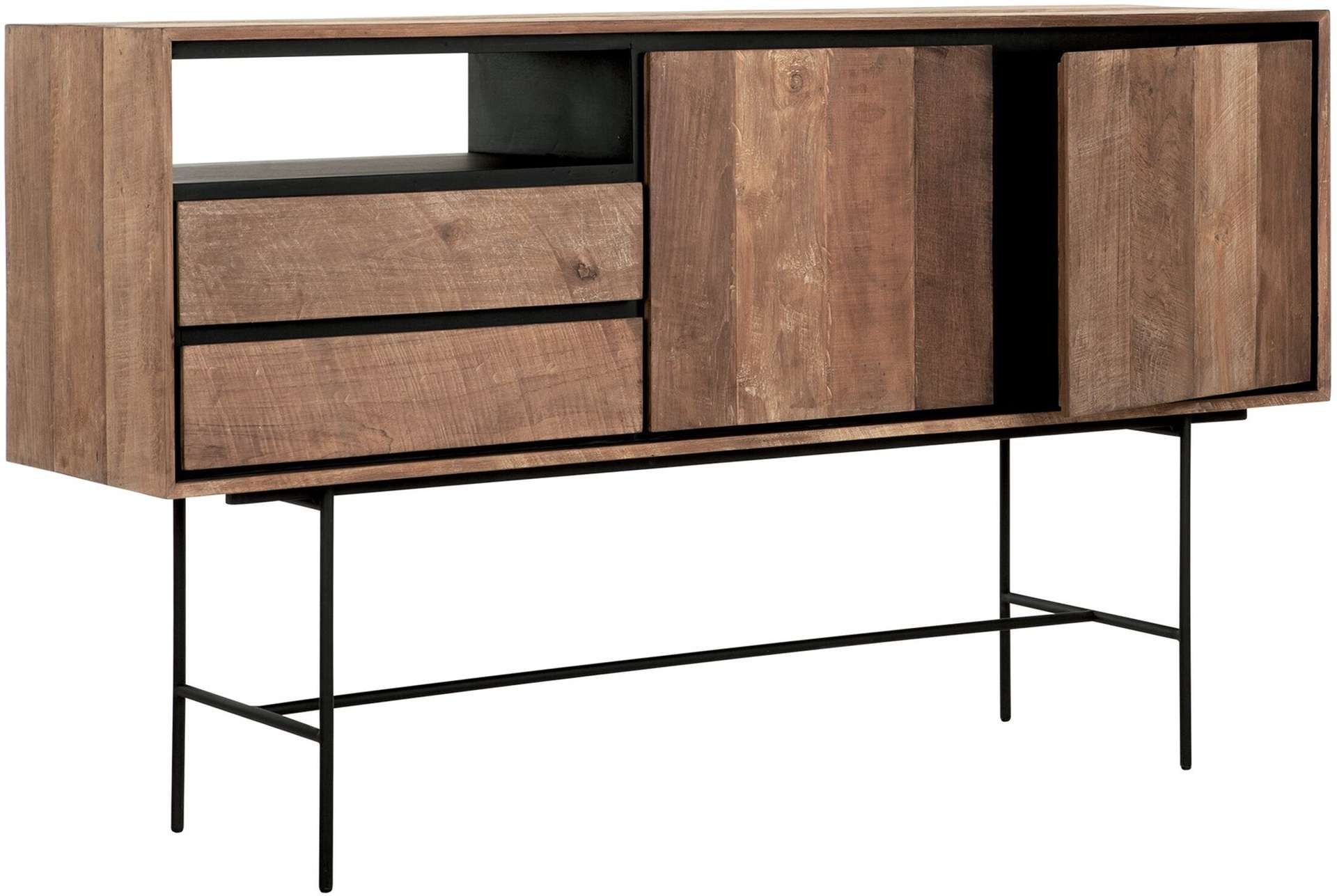 Sideboard Metropole, 2 Türen und 2 Schubladen