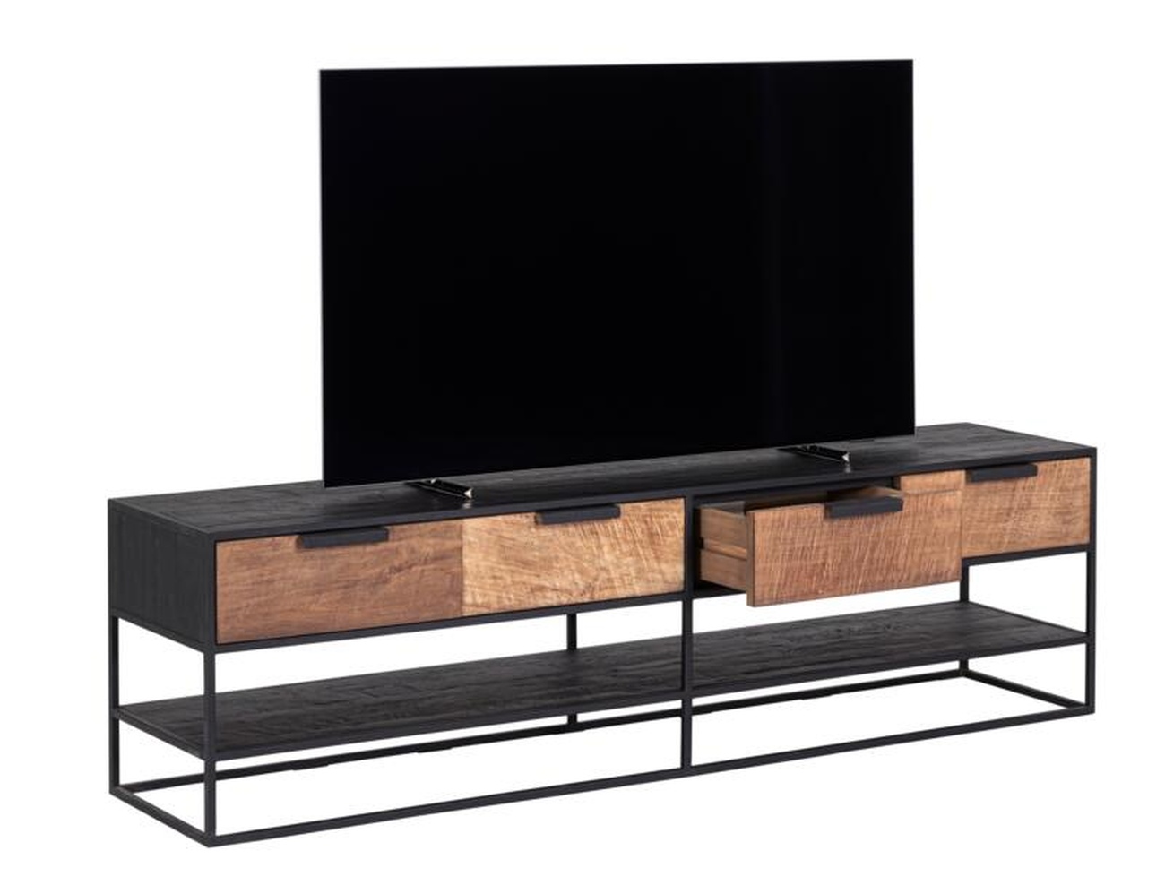 TV Board Cosmo aus Teakholz, 180 cm