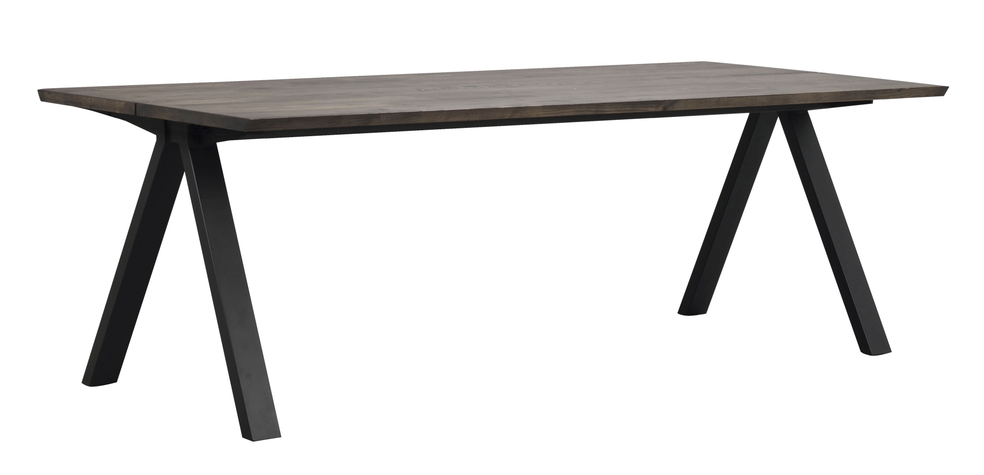 Esstisch Carradale A-Gestell, Eiche Braun, 220x100cm