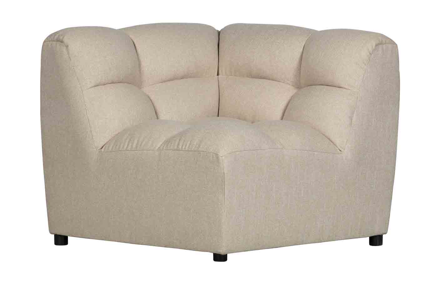 Modulsofa Pepper Eckelement, Sand