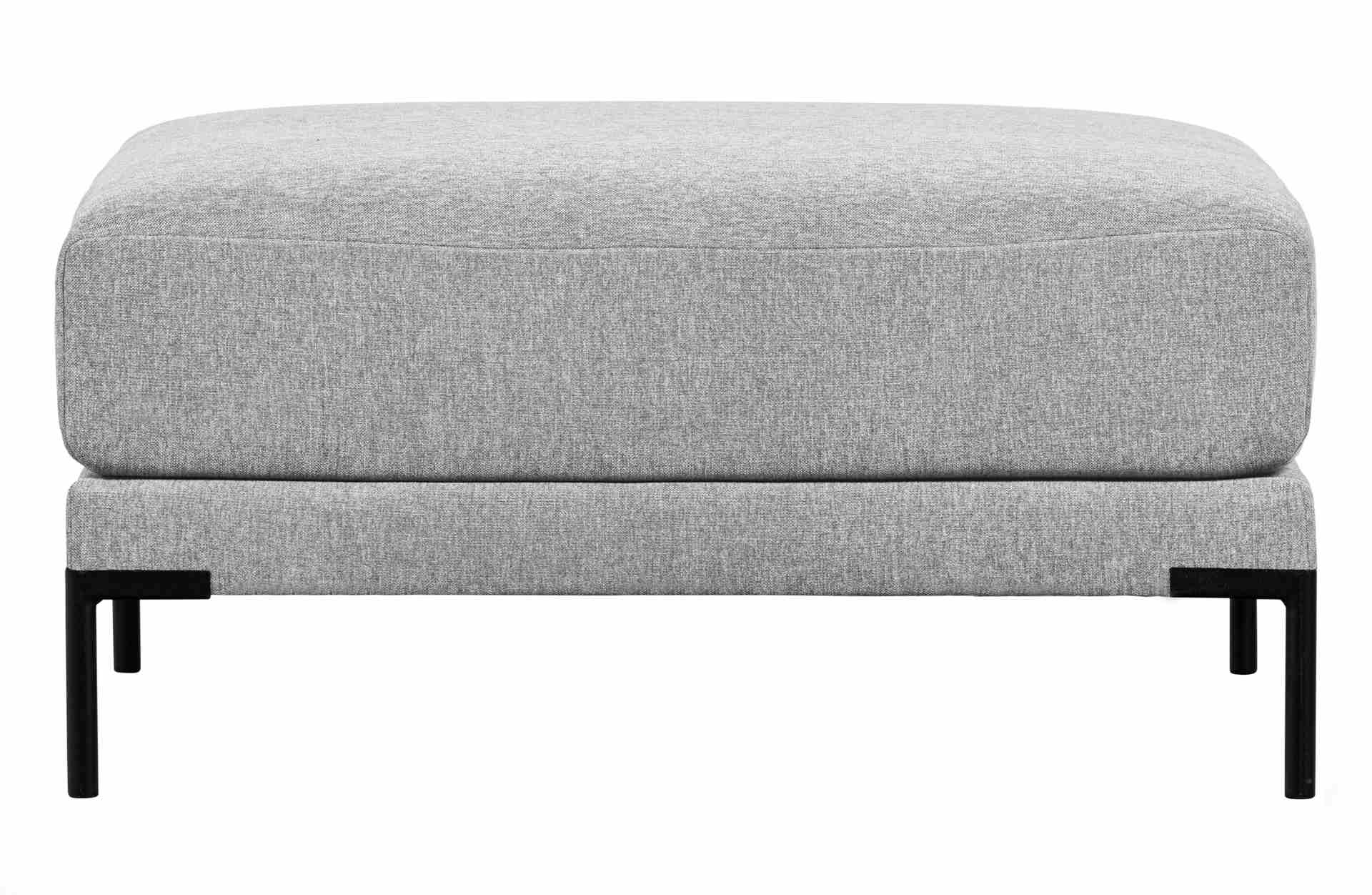 Modulsofa Couple Hocker 50 cm, Hellgrau