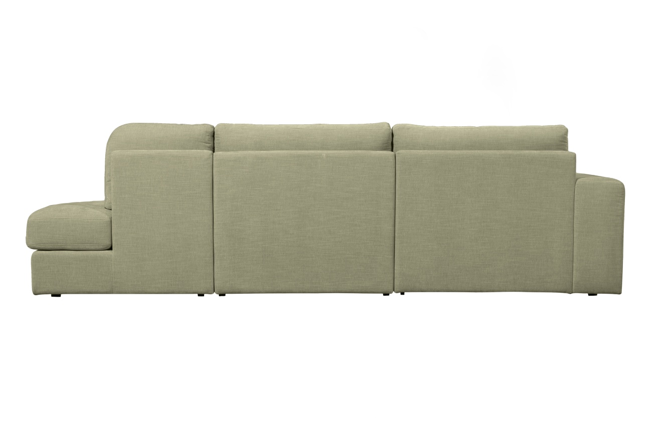 Sofa Family aus Webstoff Rechts, Grün