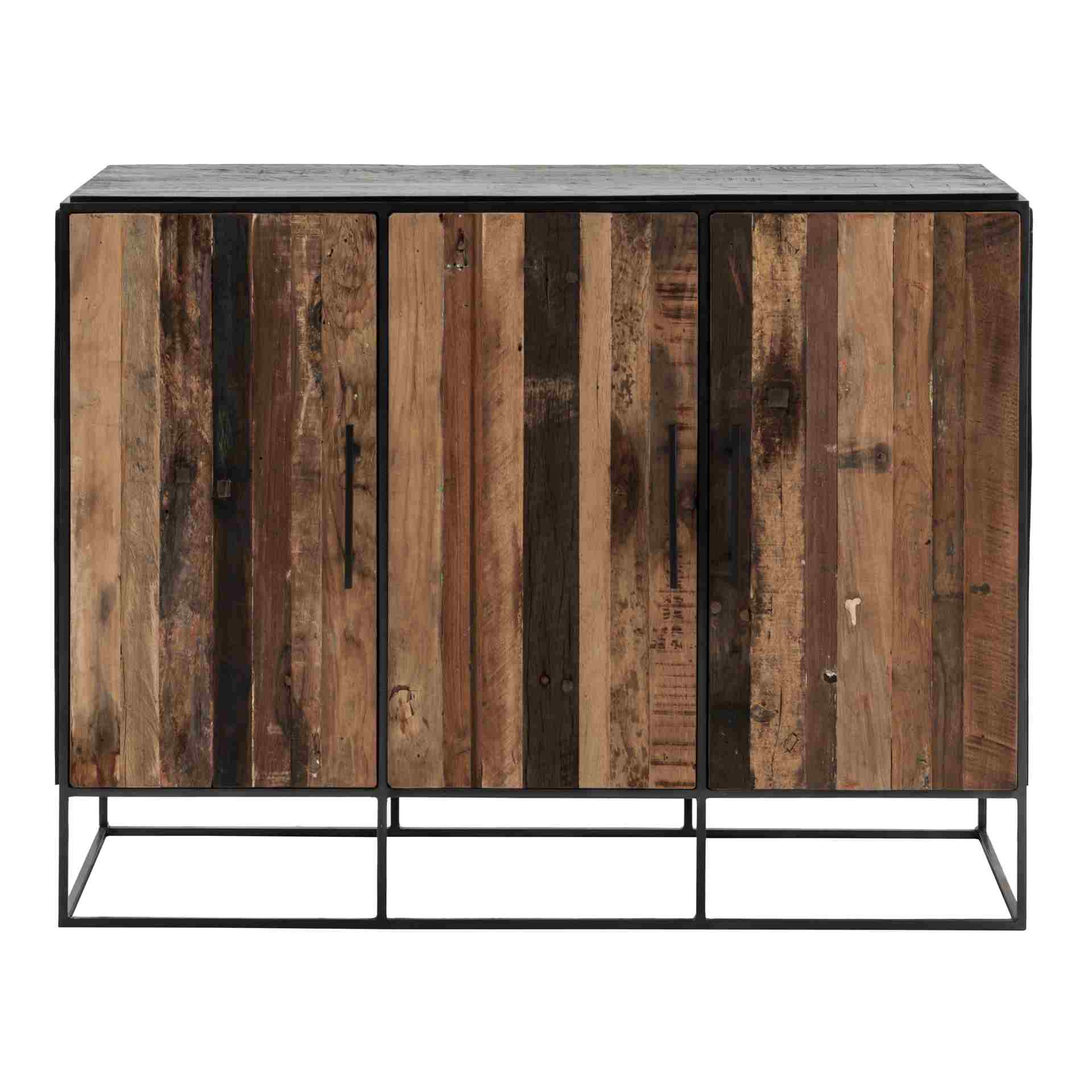 Sideboard Rustika mit 3 Türen, 120 cm