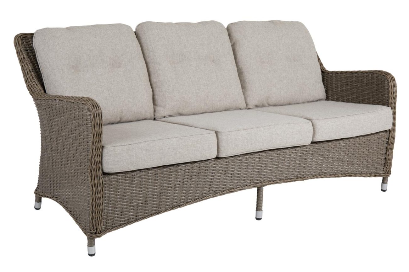 Gartensofa Hornbrook mit Kissen