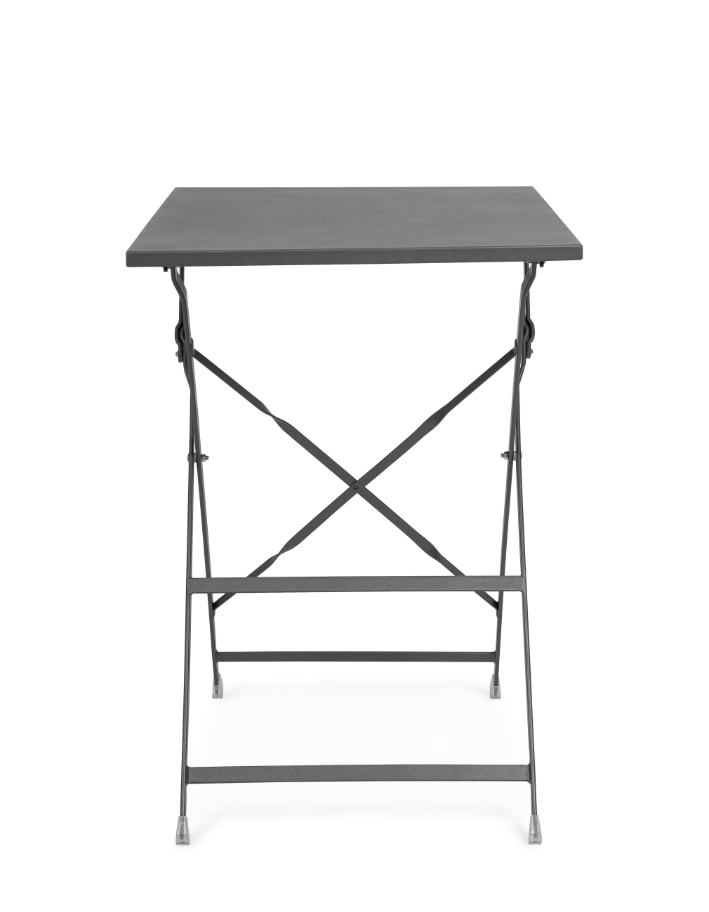 Gartentisch Yasmin aus Metall 50x70 cm, Anthrazit