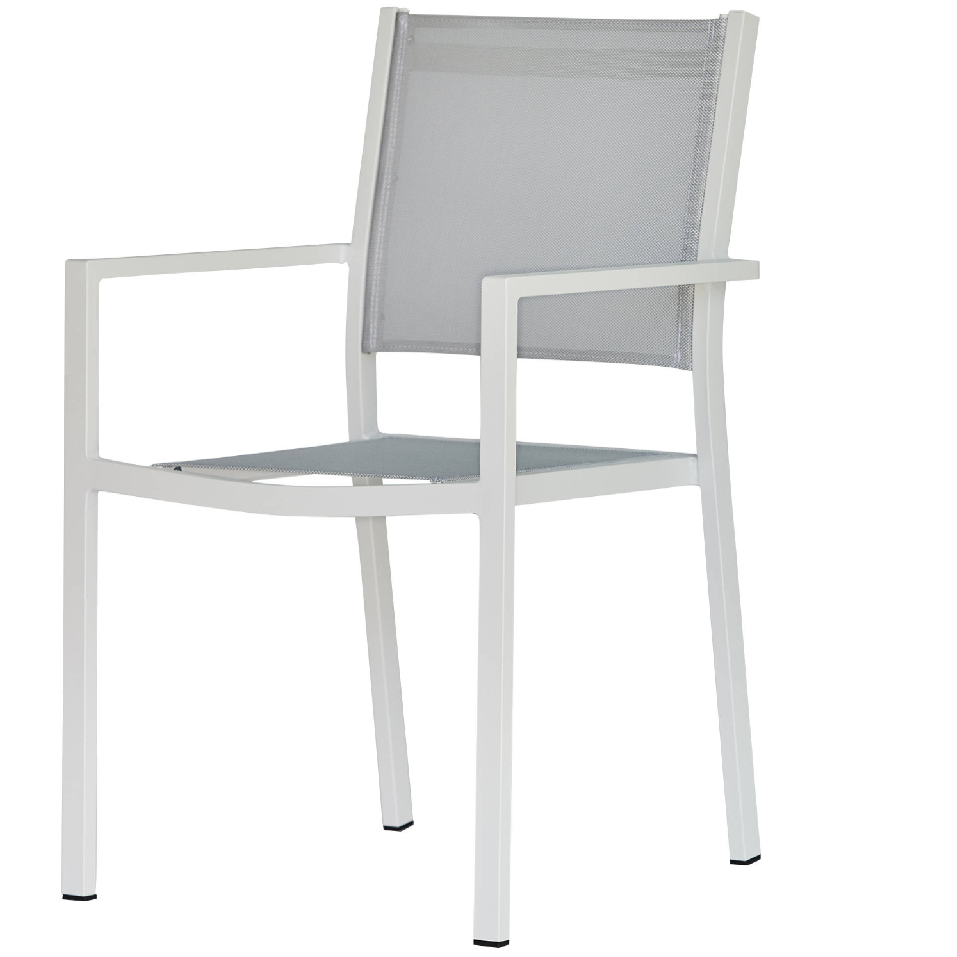 JanKurtz Gartenstuhl Gartensessel Aria Armlehne Textilene Aluminium stapelbar
