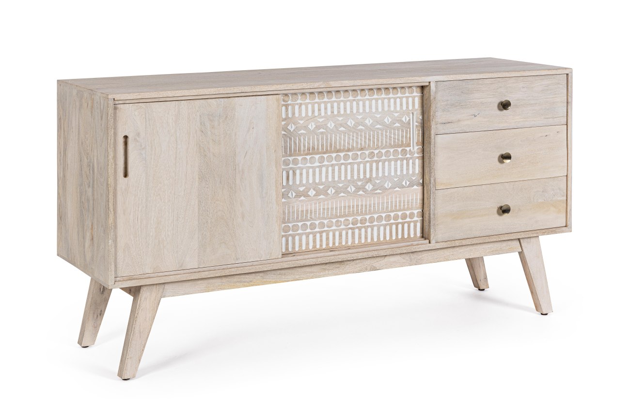 Sideboard Indria aus Mangoholz, 145 cm