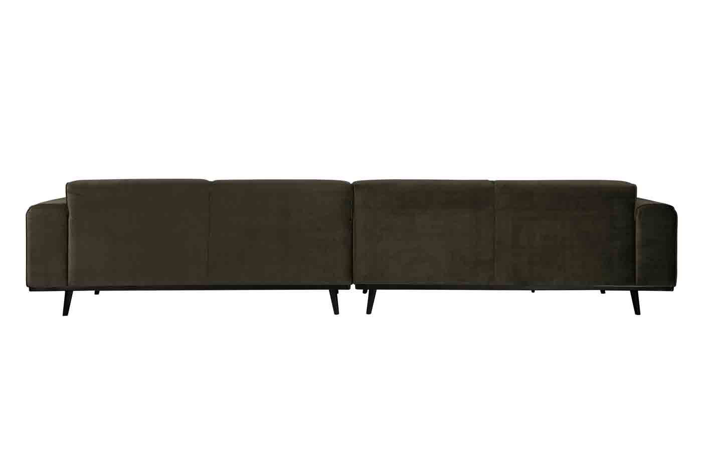 Bigsofa Statement Samt XXL, 372cm Waldgrün