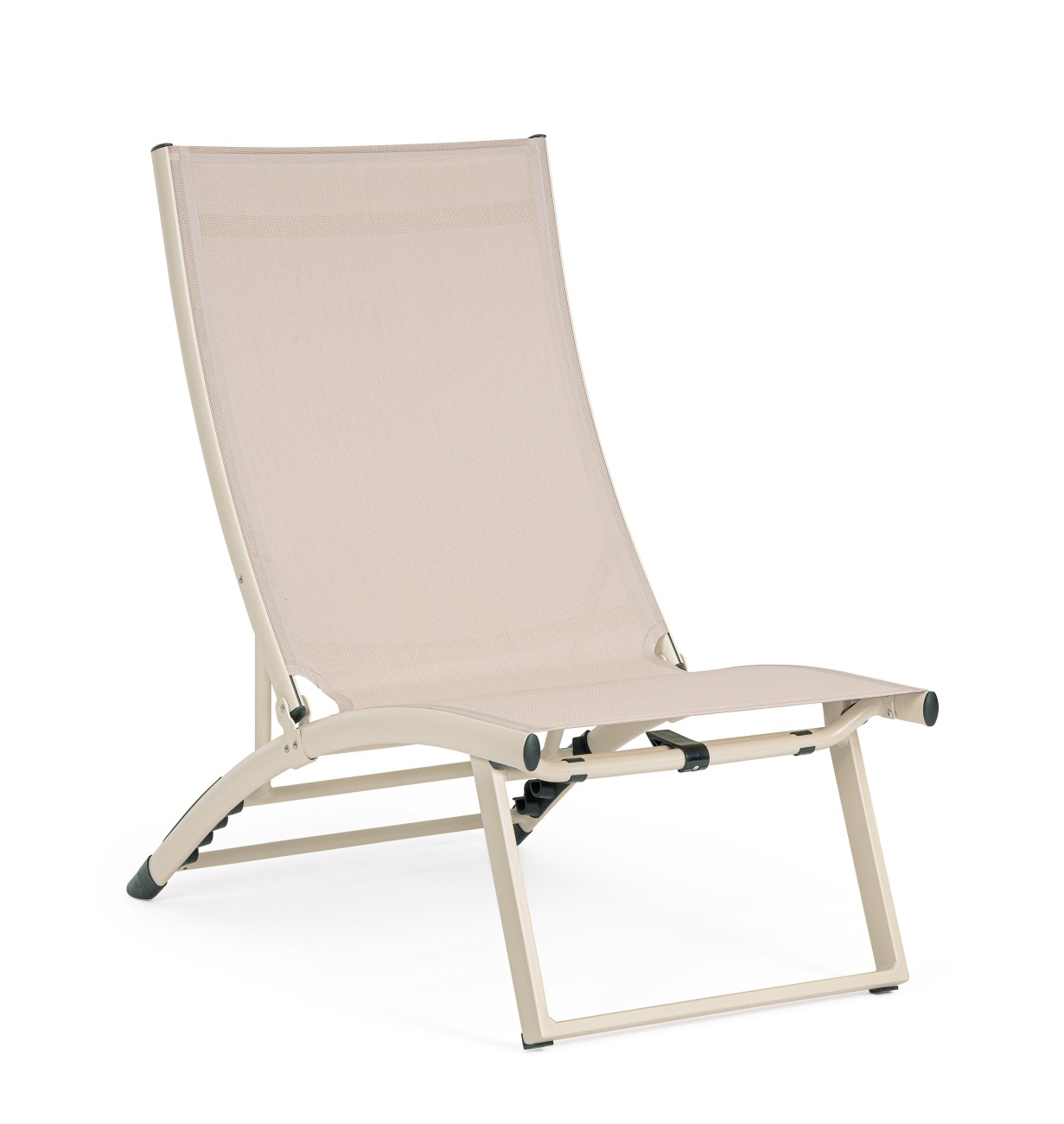 Loungesessel Taylor aus Aluminium, Whisper
