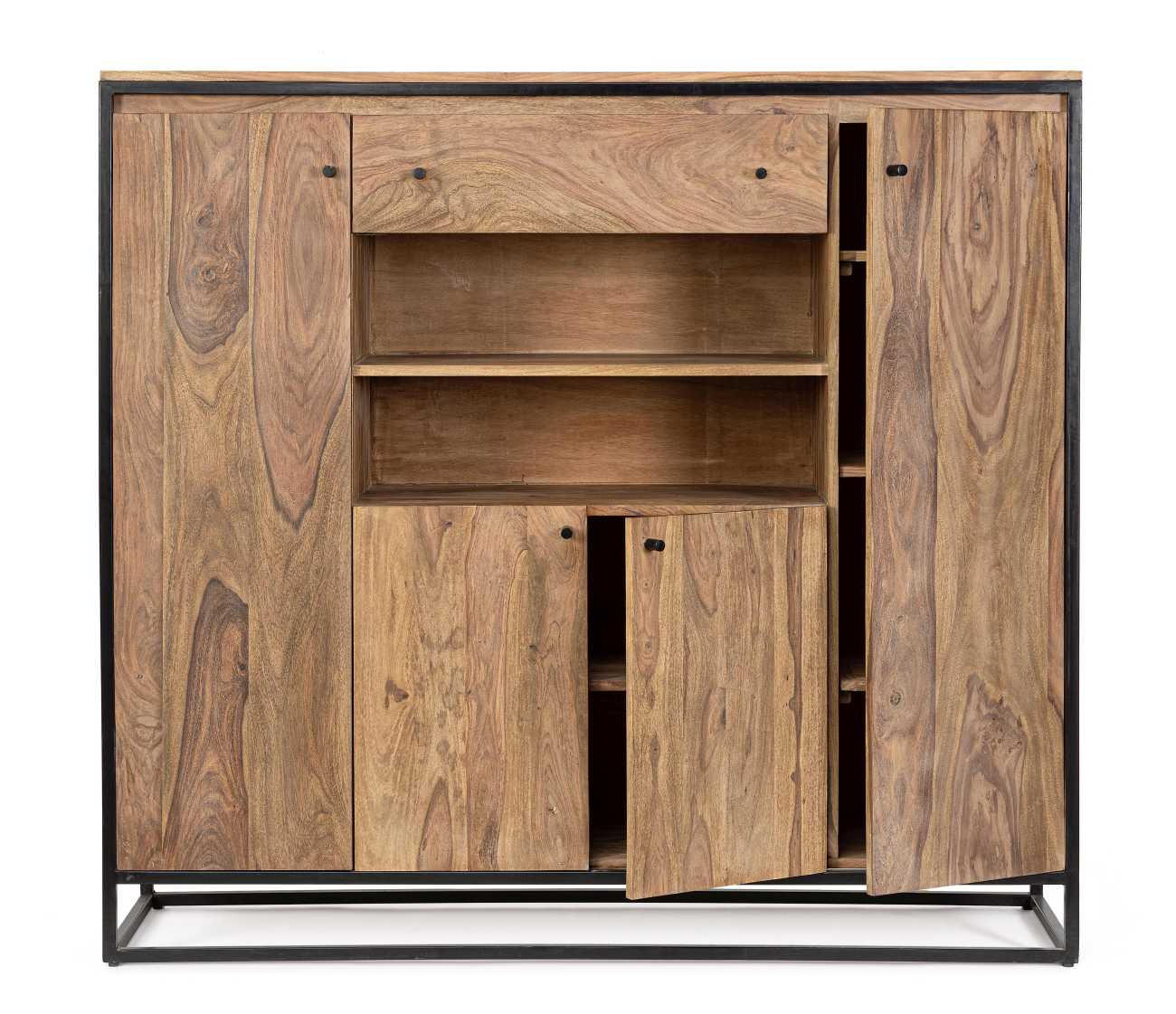 Highboard Nartan aus Sheesham-Holz, 145 cm