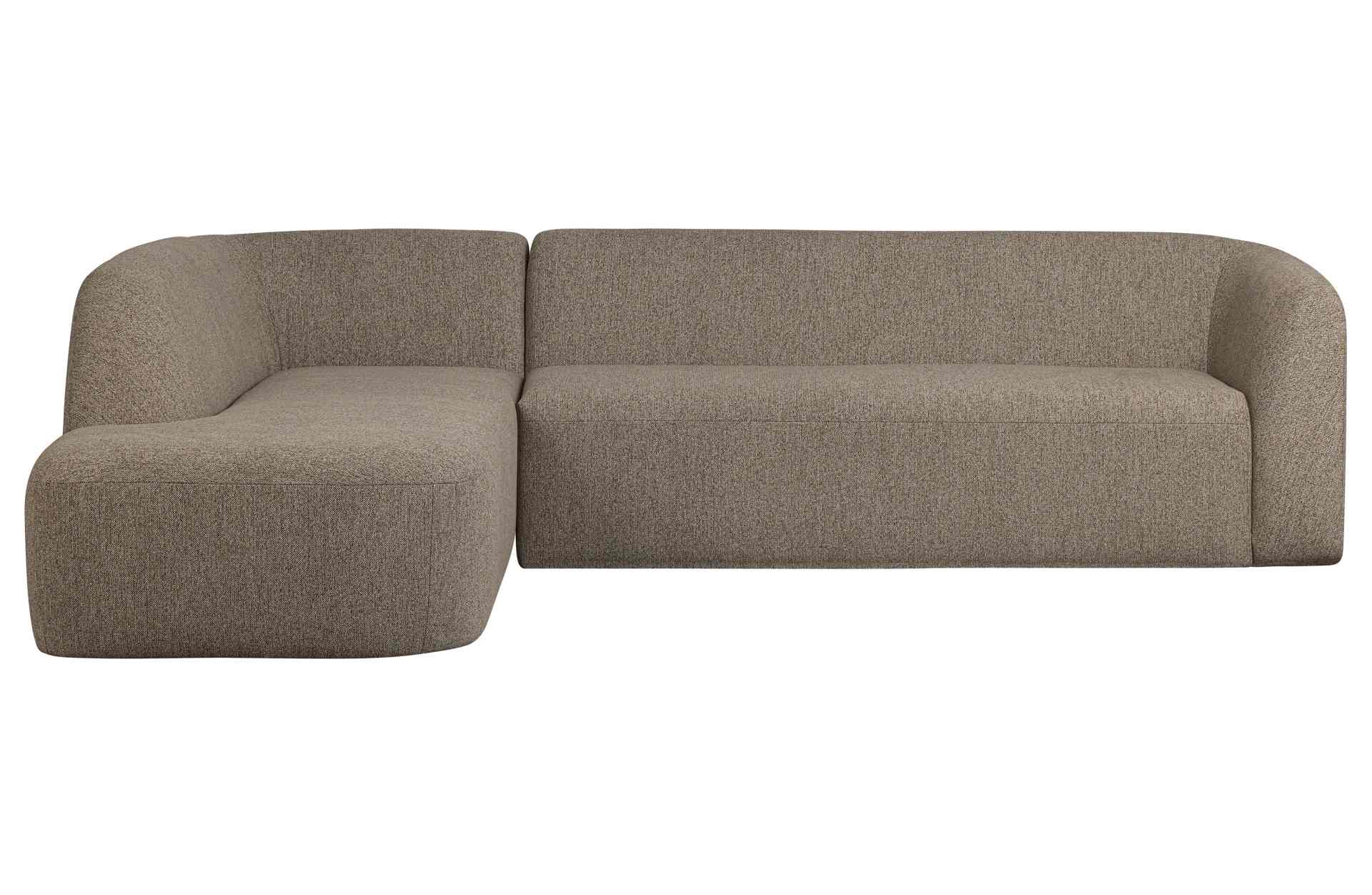 Ecksofa Sloping, Links, Braun