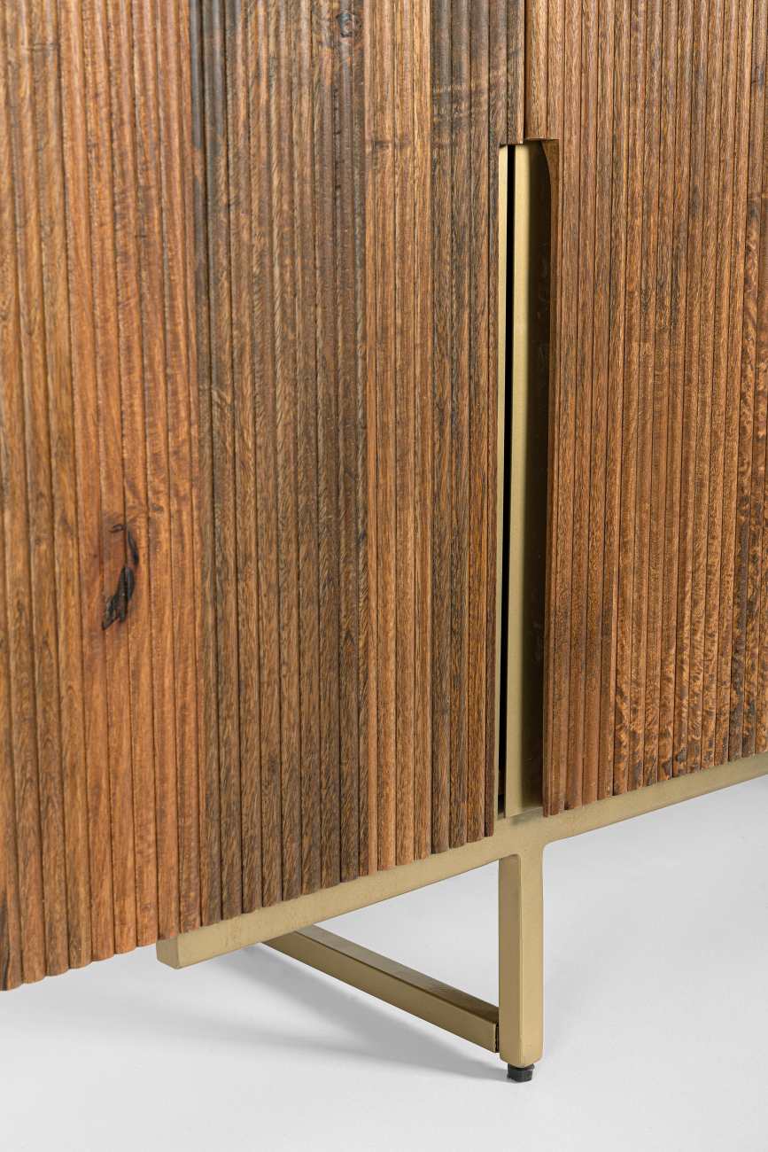 Sideboard Vilas aus Mangoholz, 4 Türen