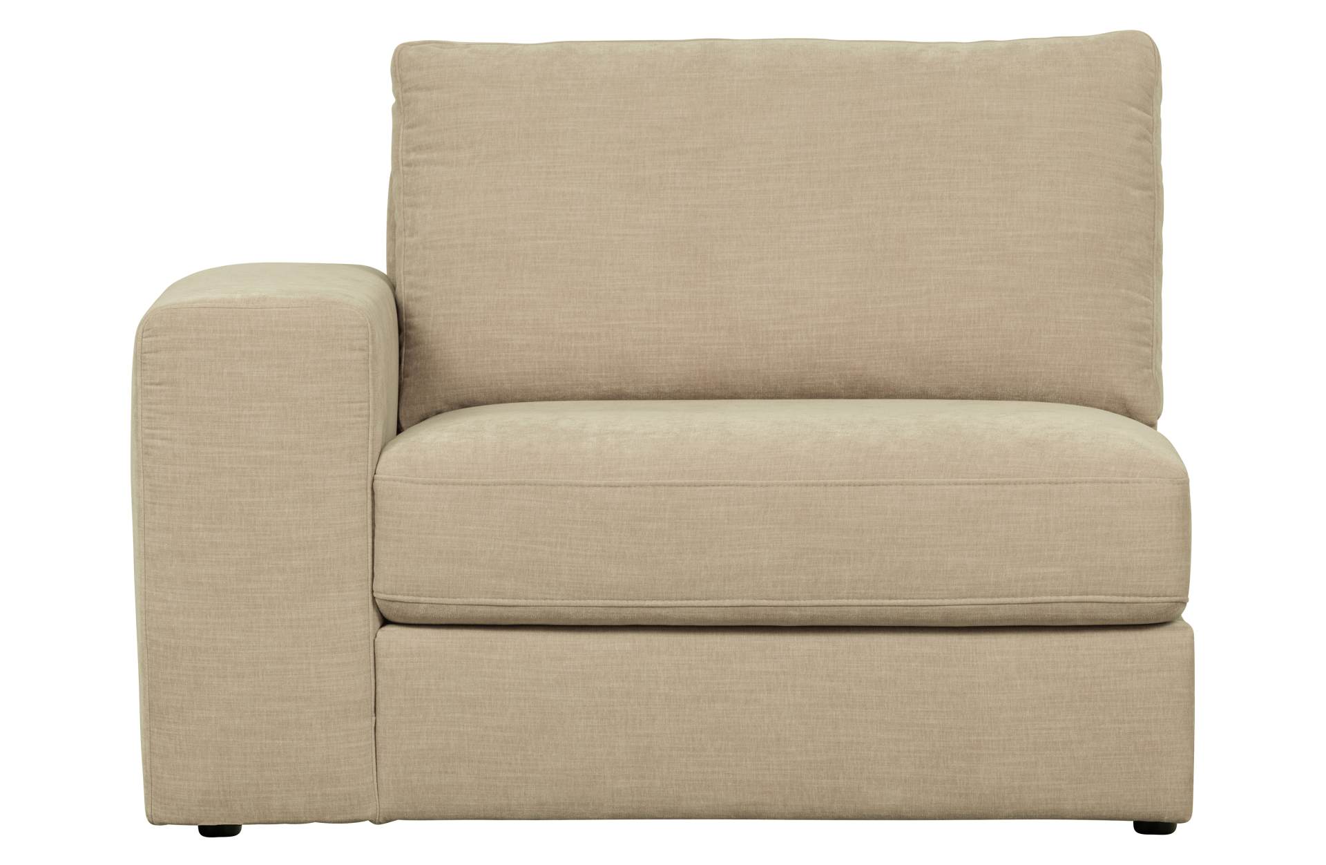 Modulsofa Family 1-Seat Element Links, Sand