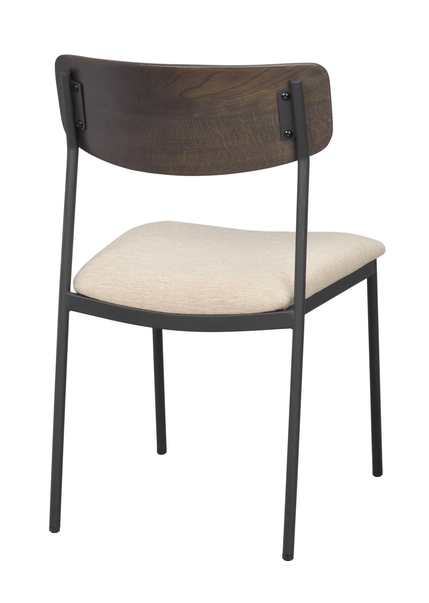 Hochwertiger Stuhl Maymont 2er Set, Braun / Beige für jede Einrichtung.