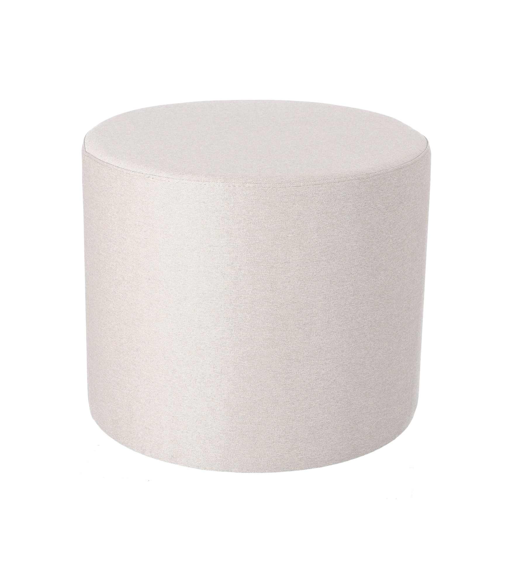 Pouf Rondo Ø 50 cm, Beige