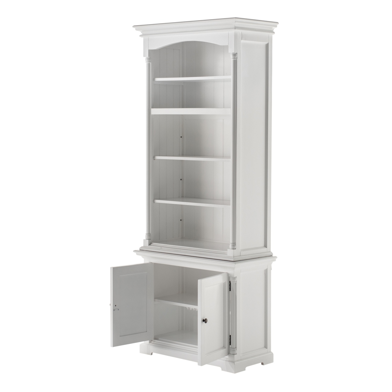 Bücherschrank Provence 2 Türen, 90 cm