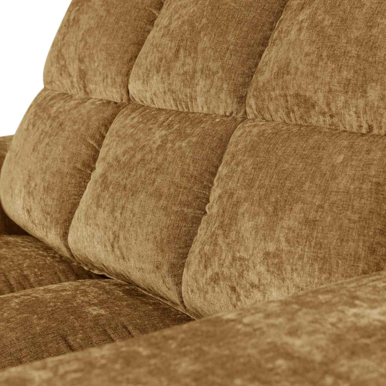 Loveseat Date aus Webstoff, Gold