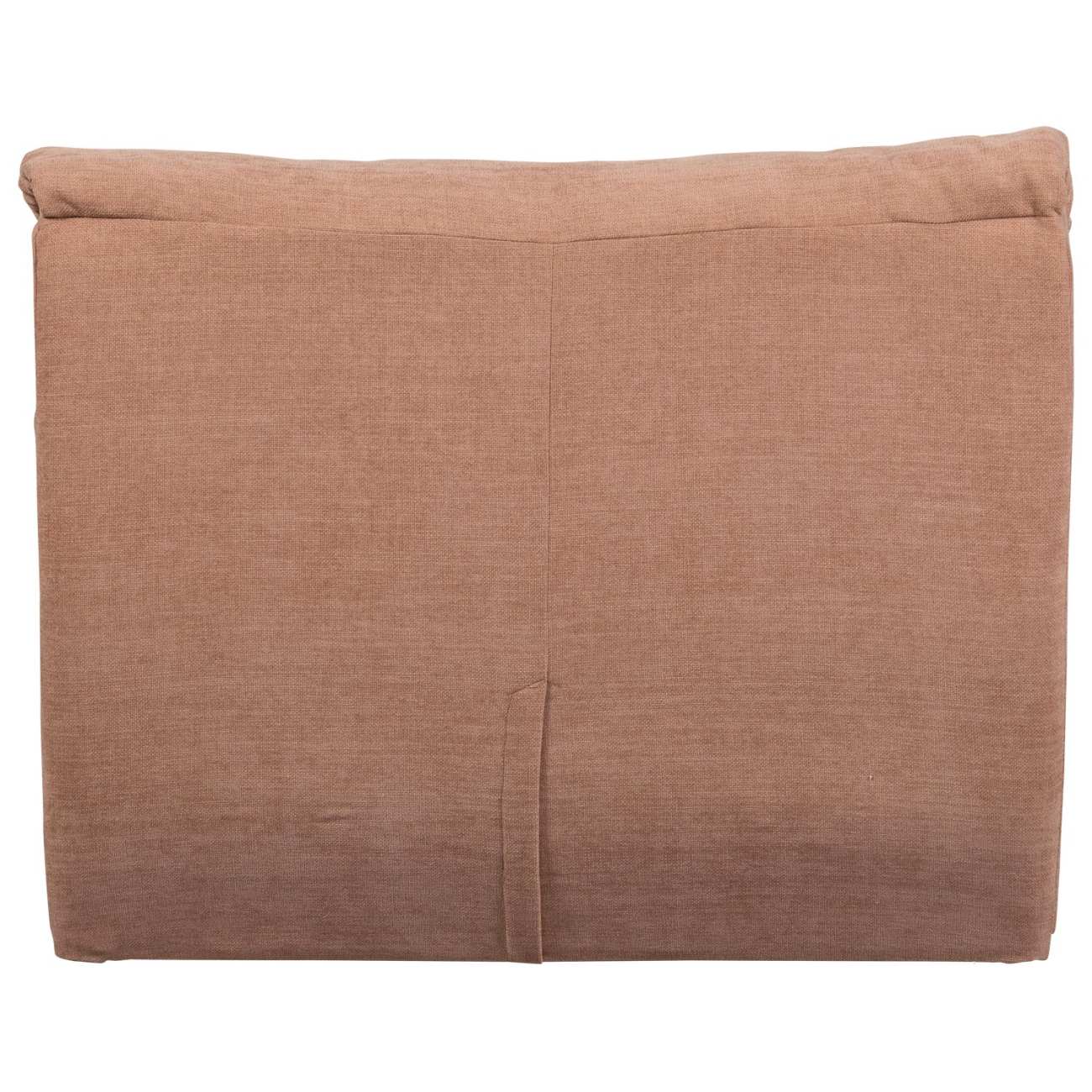 Sessel Baggy aus Chenille-Stoff, Altrosa