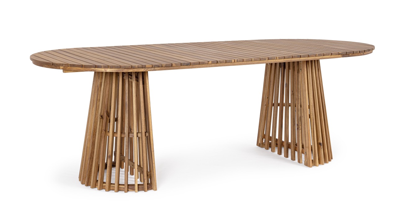 Gartenesstisch Rodano aus Akazienholz, 220x100 cm Gartenesstisch Rodano aus Akazienholz, 220x100 cm