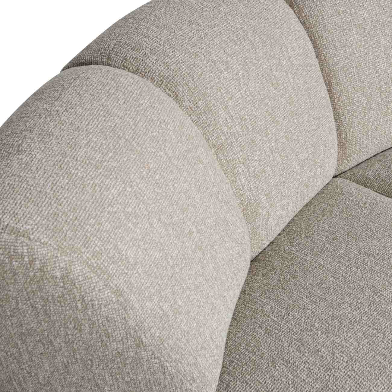 Modulsofa Mojo Boucle Eck-Element, Beige