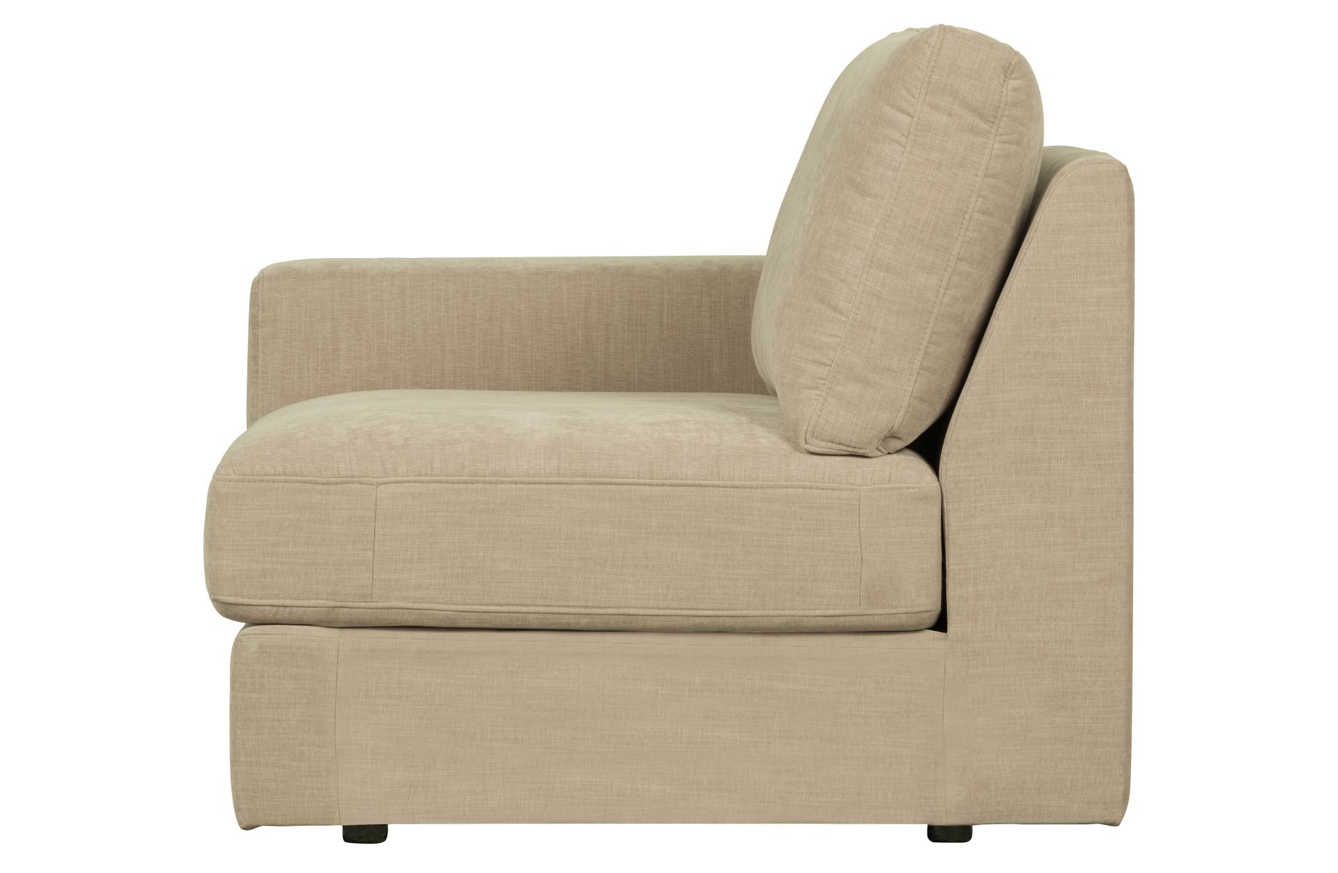 Modulsofa Family 1-Seat Element Links, Sand