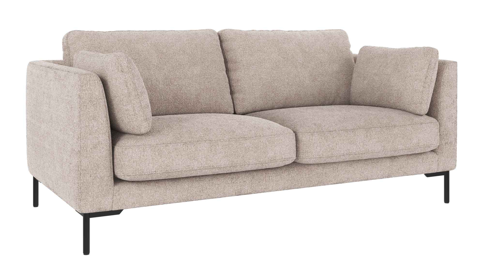 Sofa Corwin 2,5-Sitzer, Bezug Greg Hellgrau