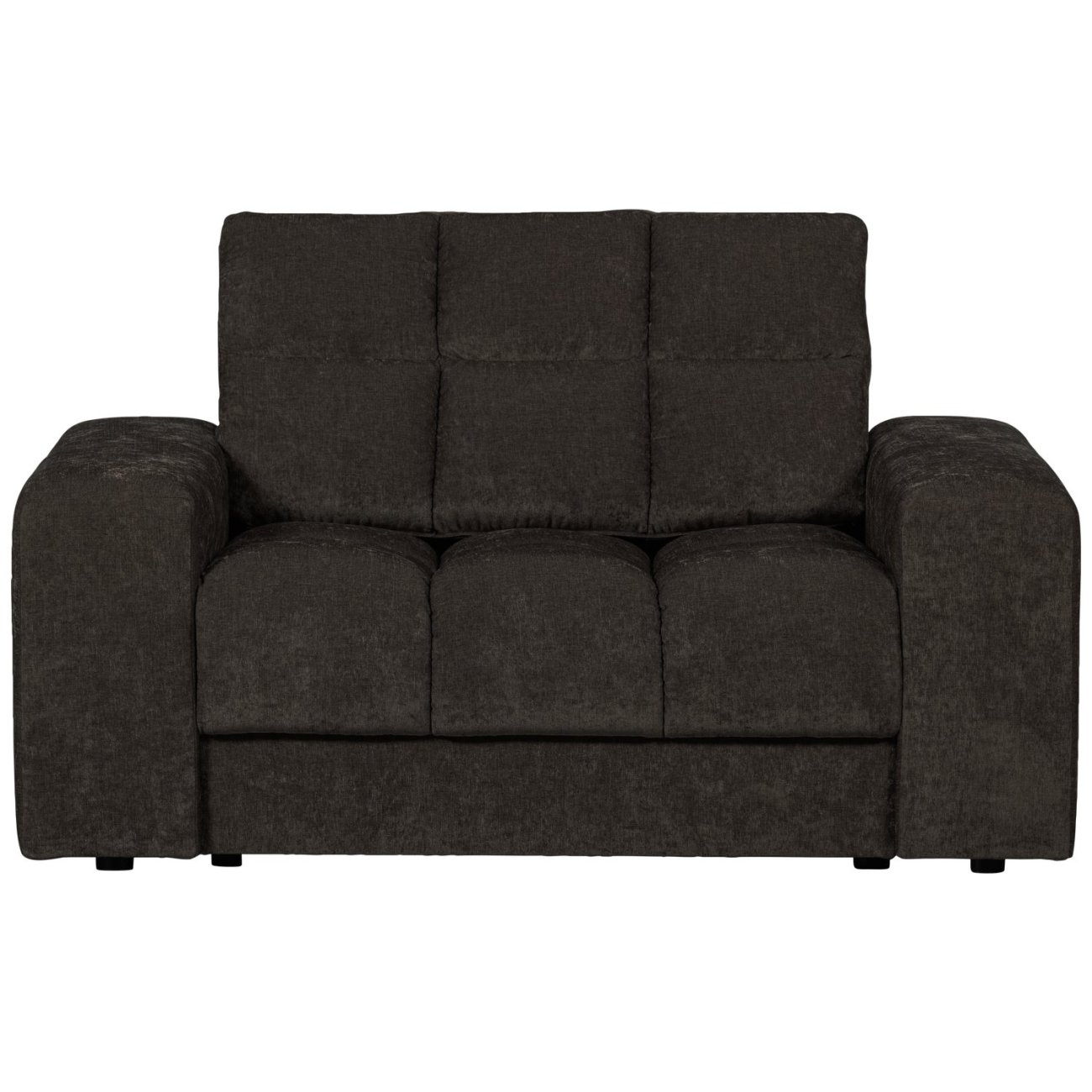 Loveseat Date aus Webstoff, Anthrazit