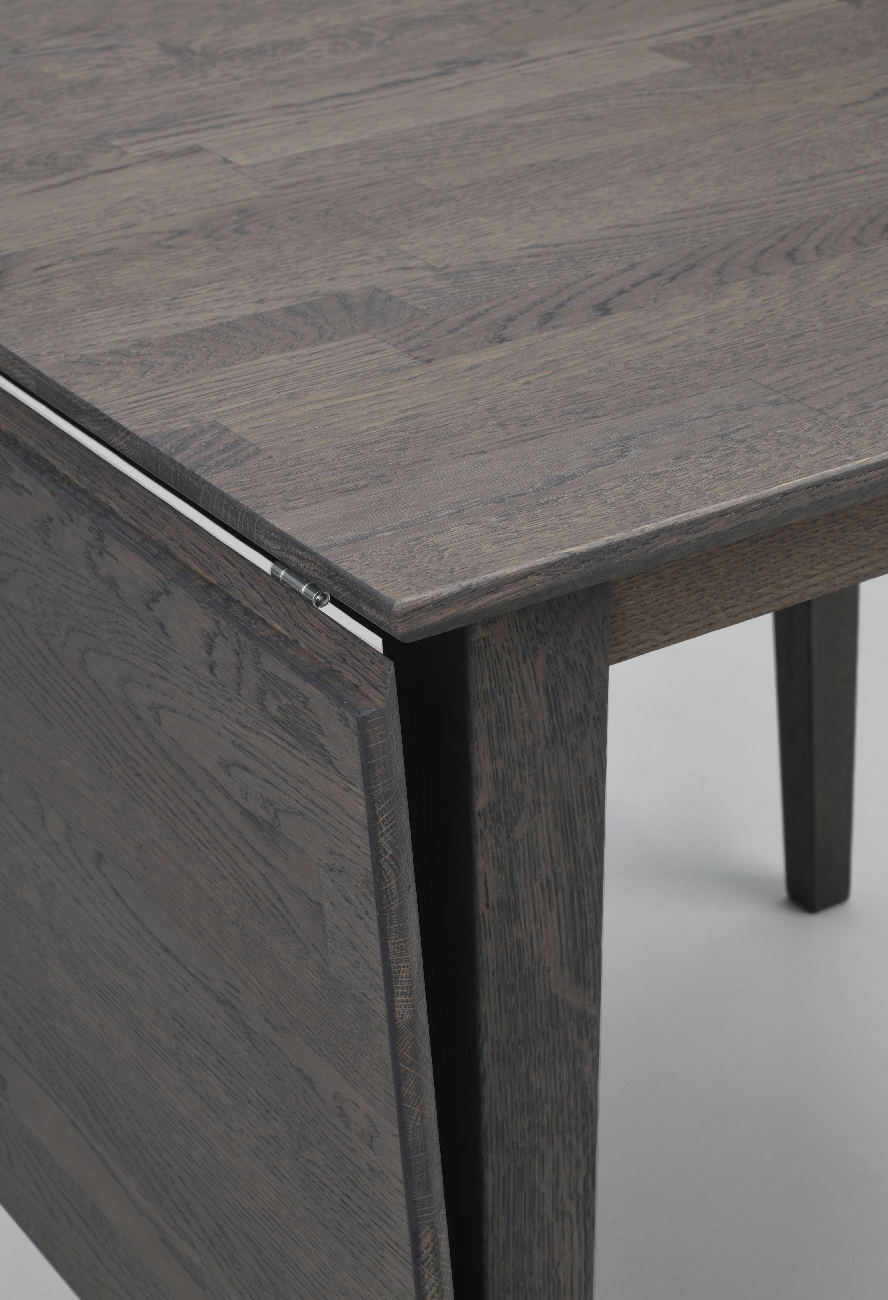 Klapptisch Filippa, 80/125x80cm, Eiche Braun