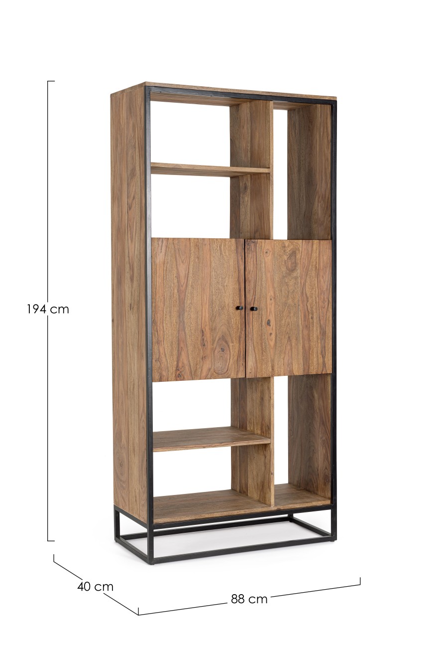 Bücherregal Nartan aus Sheesham-Holz, 88 cm