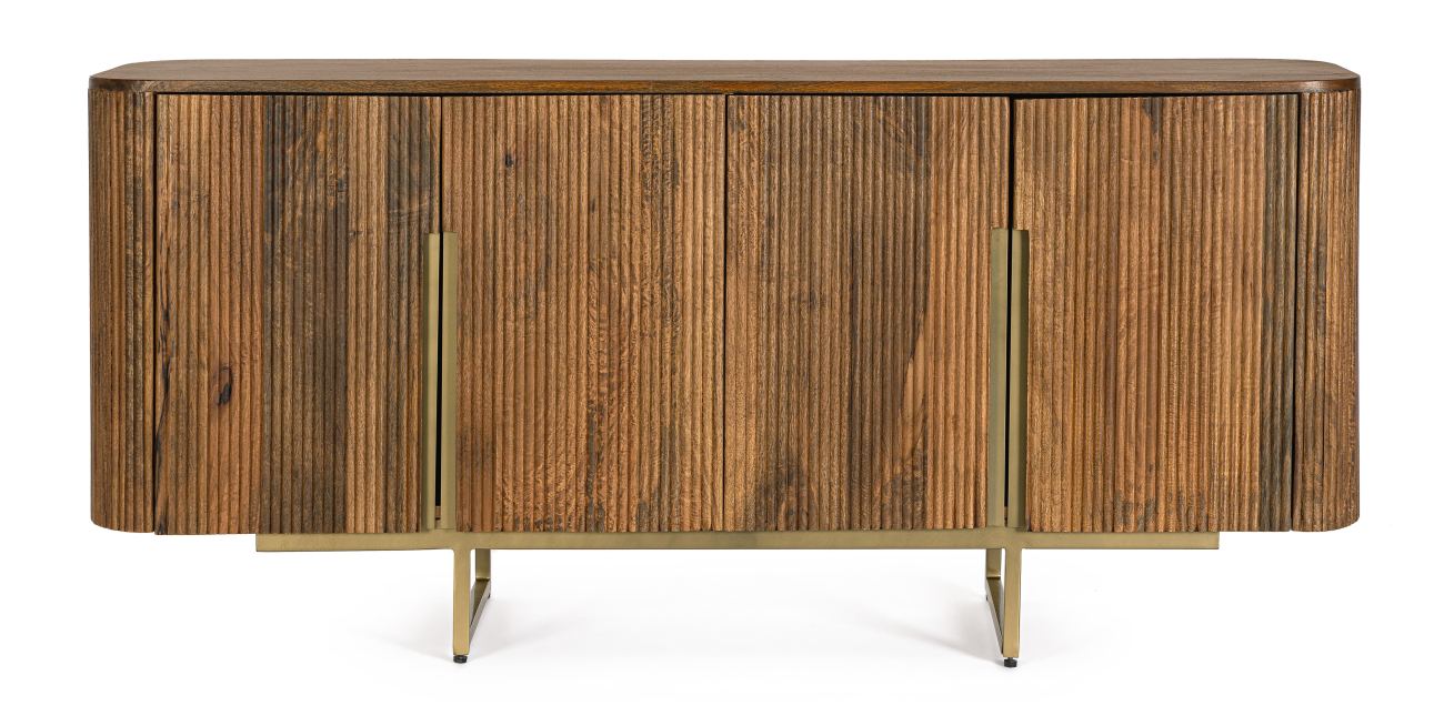 Sideboard Vilas aus Mangoholz, 4 Türen