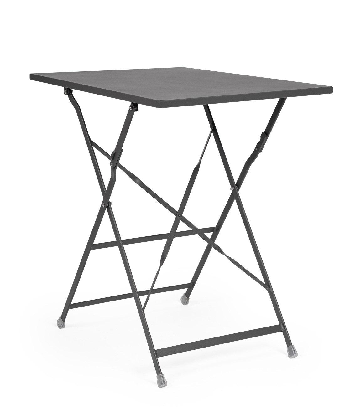 Gartentisch Yasmin aus Metall 50x70 cm, Anthrazit