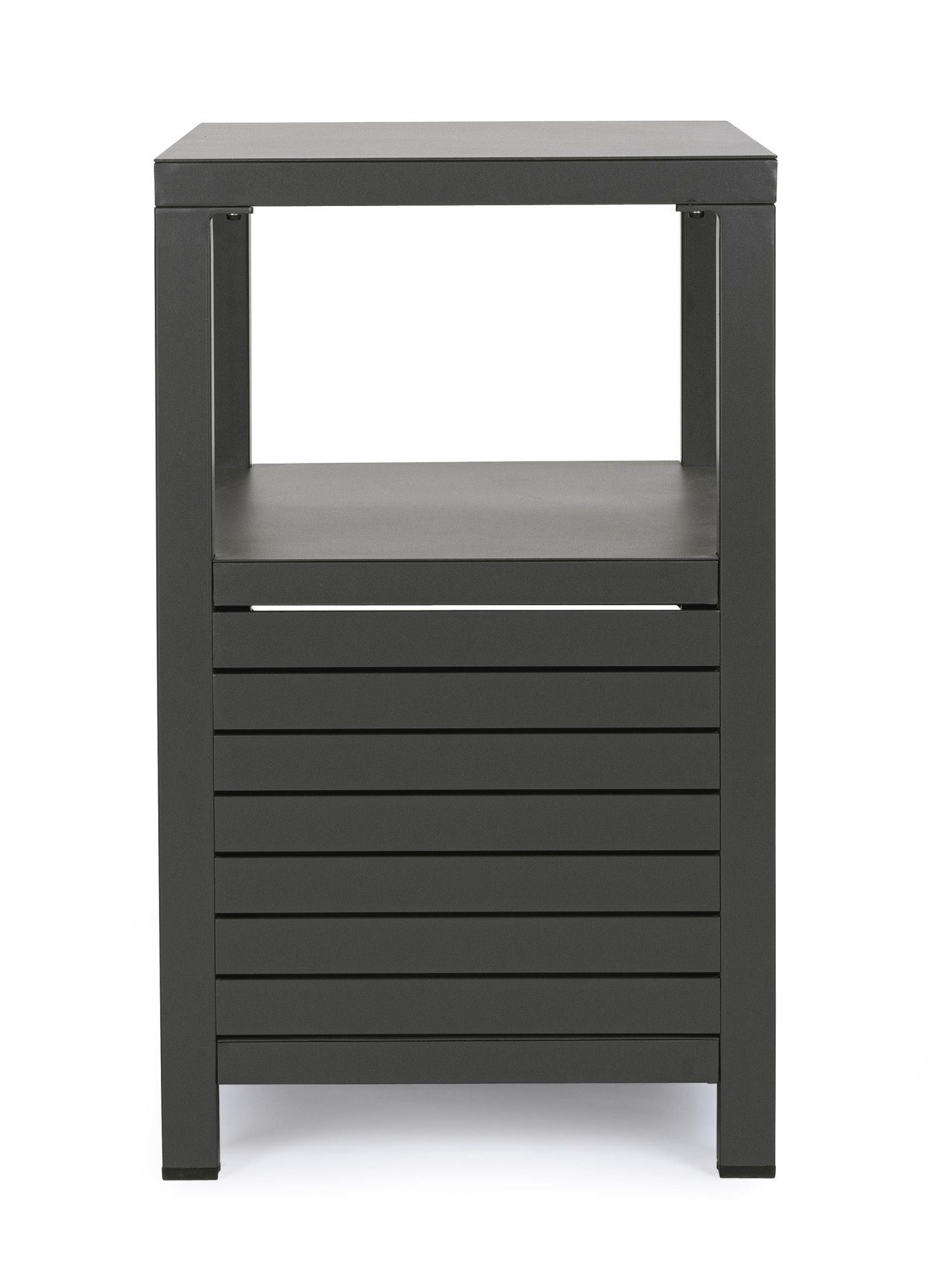 Outdoor-Kommode Atlantic aus Aluminium No.1, Anthrazit