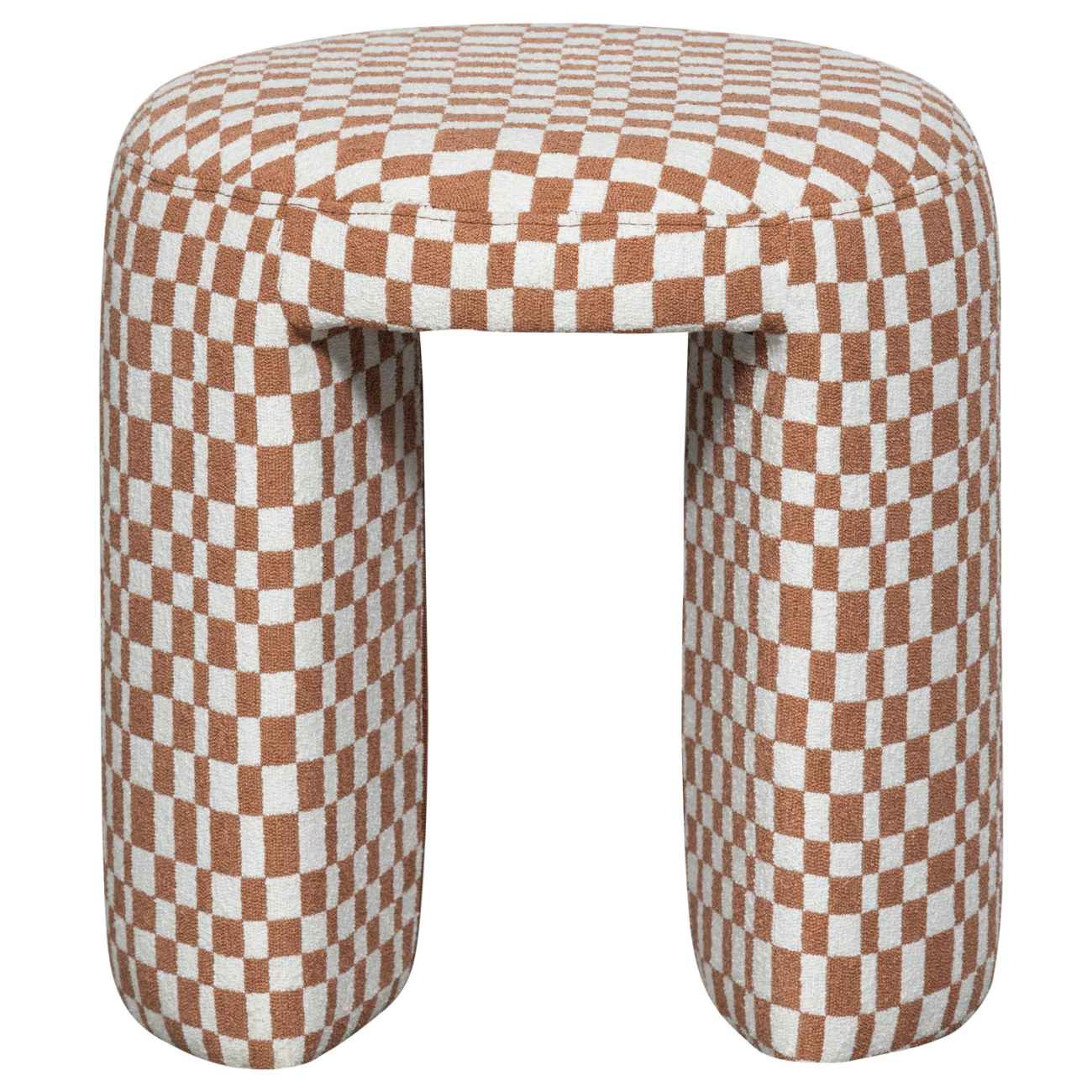 Hocker Charlie Karomuster, Orange