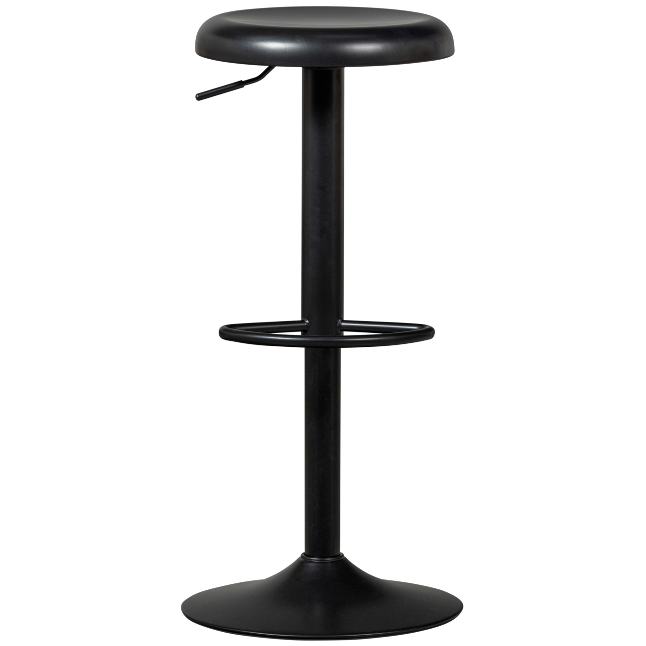 Barhocker Isaac aus Metall, Schwarz Barhocker Isaac aus Metall, Schwarz
