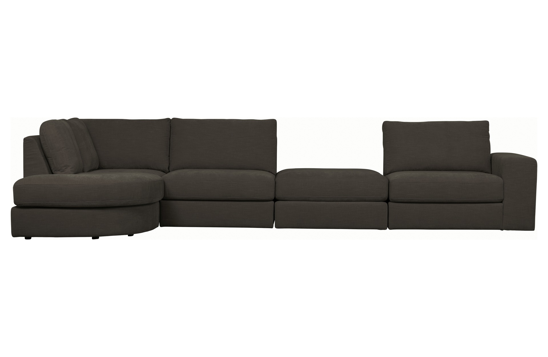 Modulsofa Family Seat Element, Anthrazit