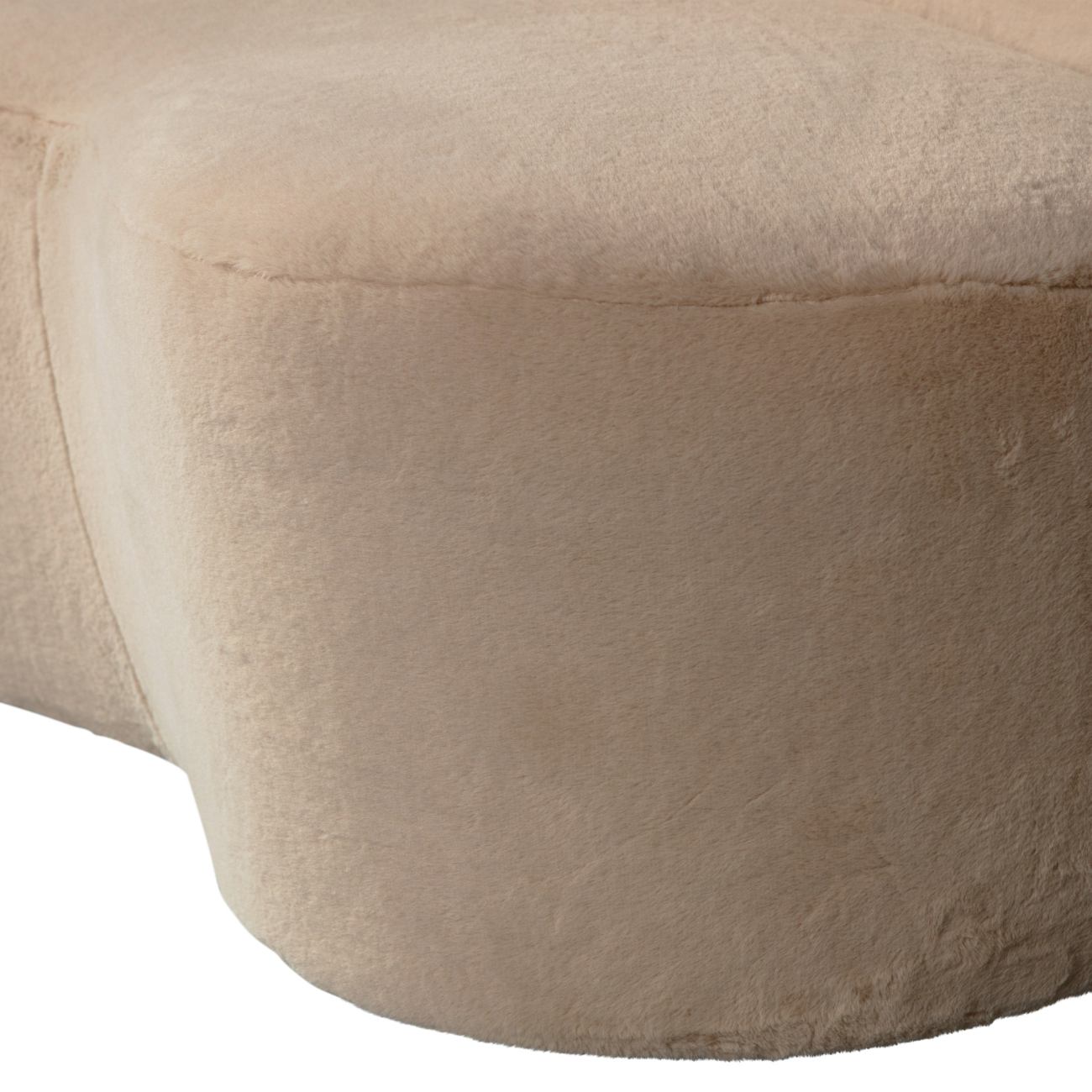 Sofa Stone aus Stoff Natur, Links