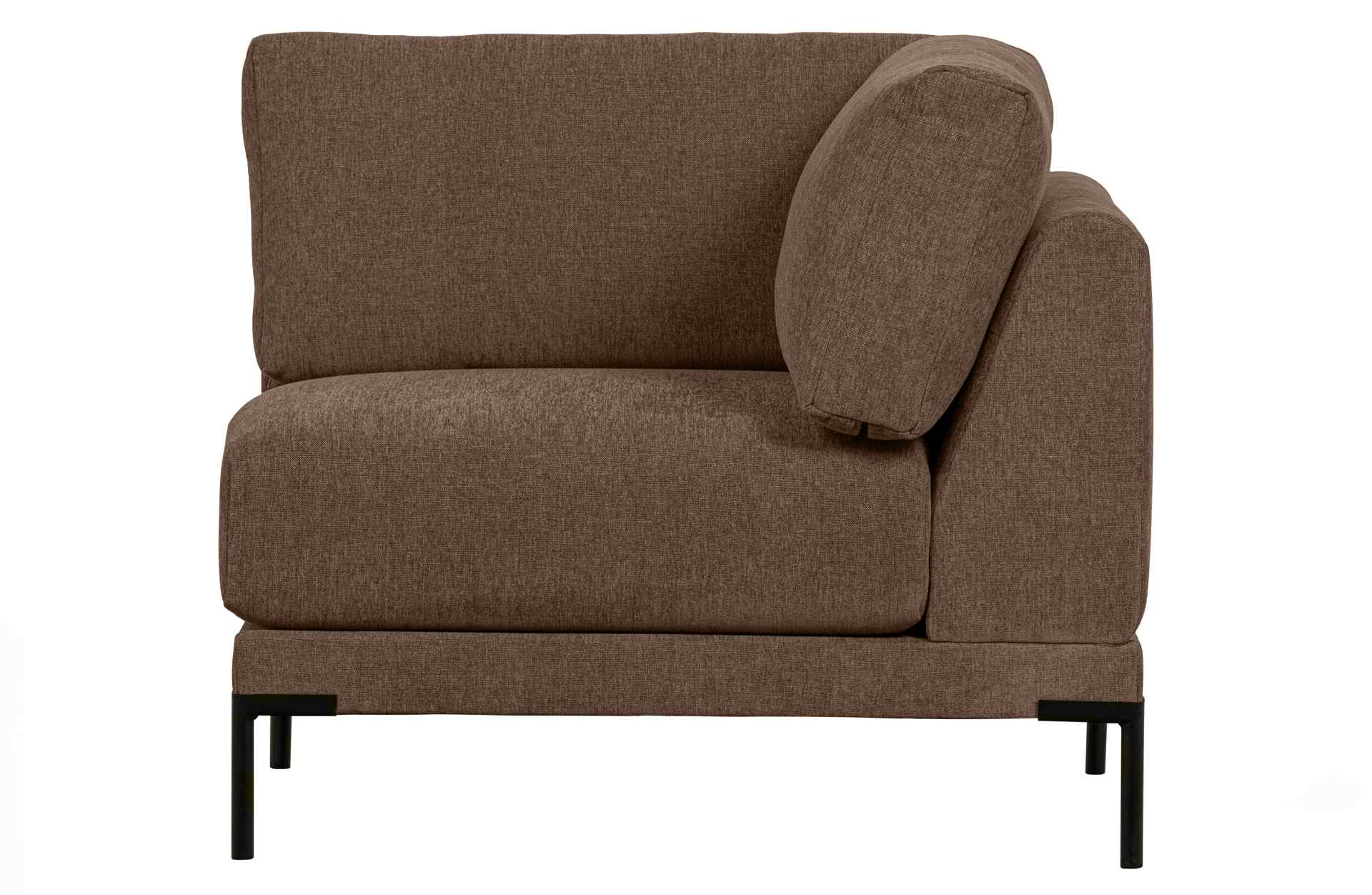 Modulsofa Couple Eck-Element, Braun