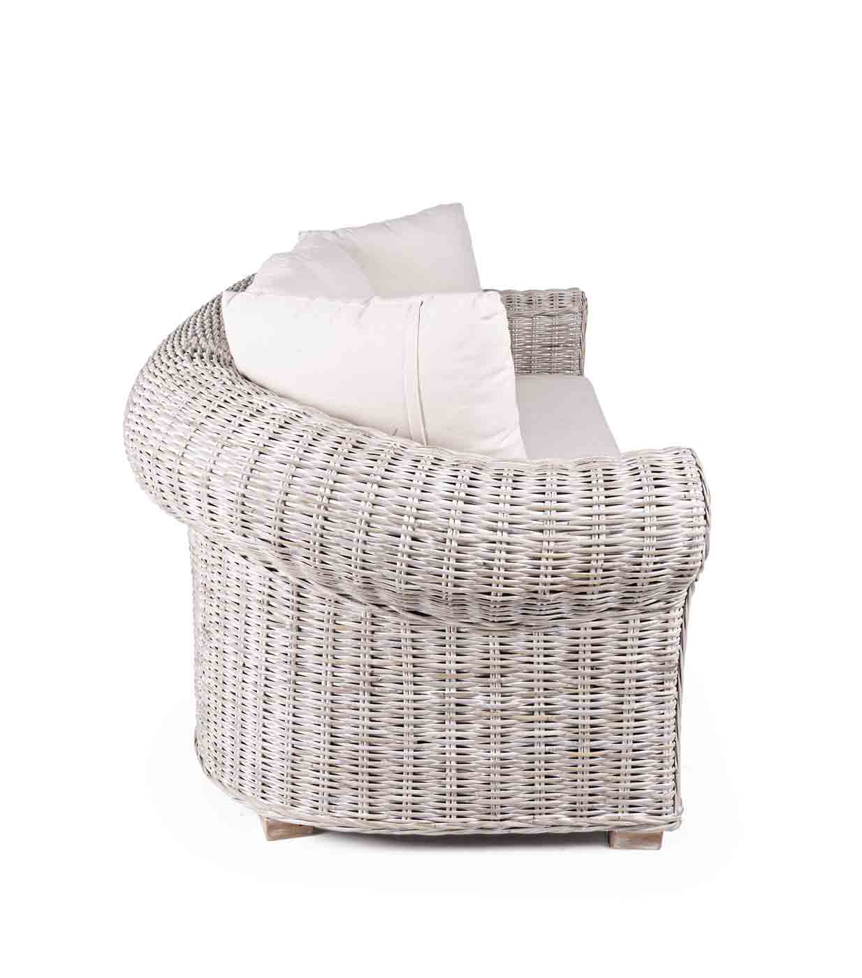 Rattansofa Coba, 205 cm