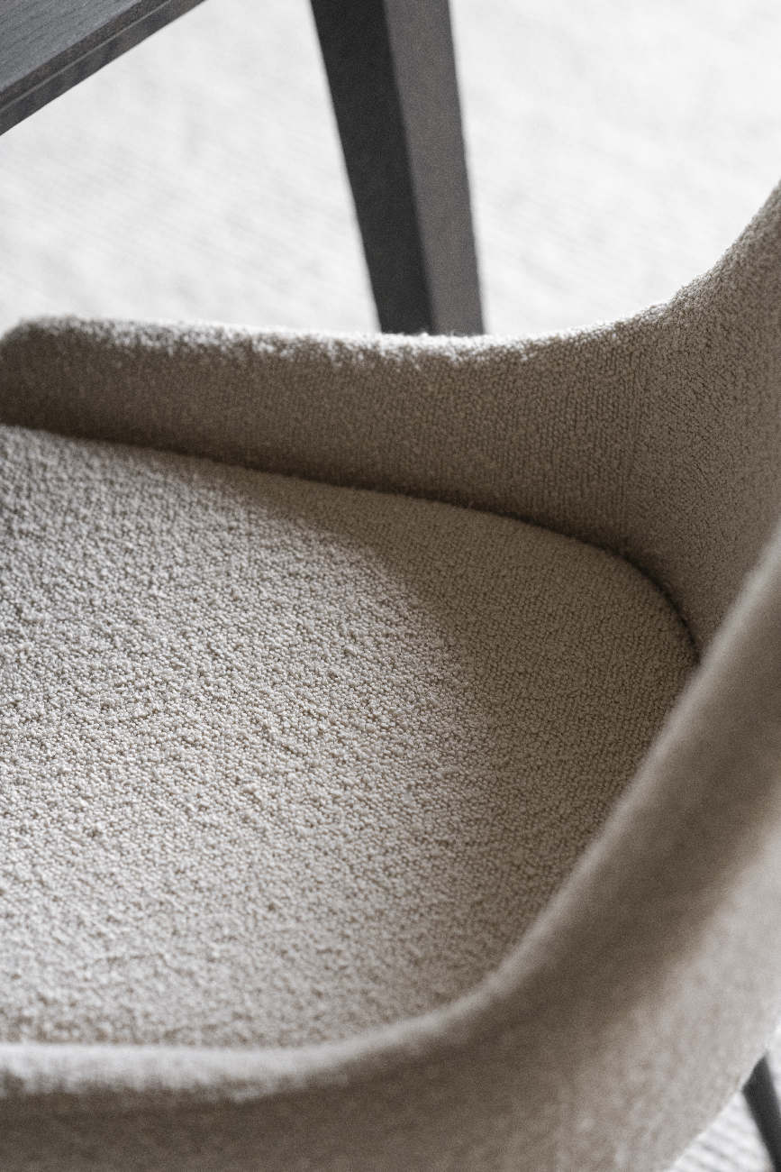 Stuhl Sierra Boucle Beige