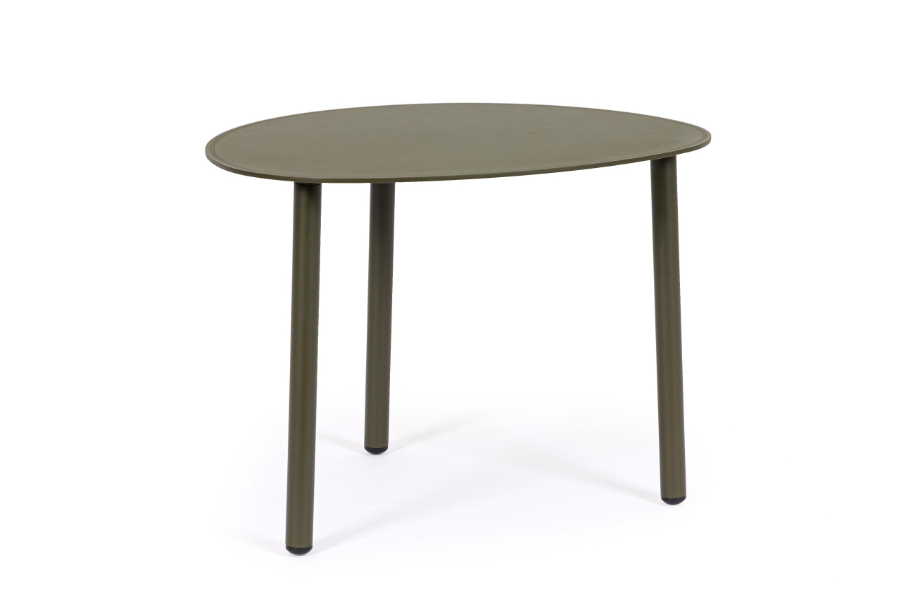 Gartencouchtisch Sparky 55x45 cm, Olive