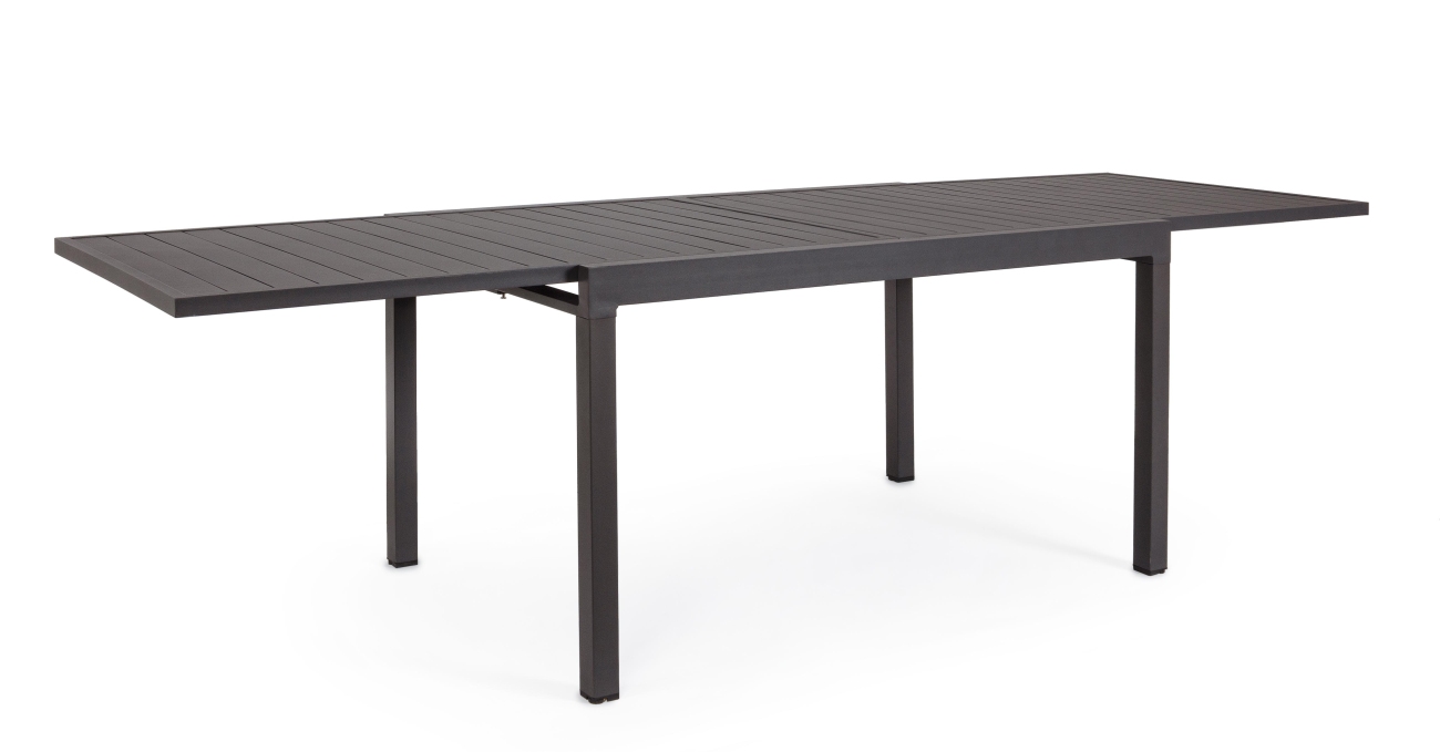 Gartenesstisch Pelagius 135-270x90 cm, Anthrazit