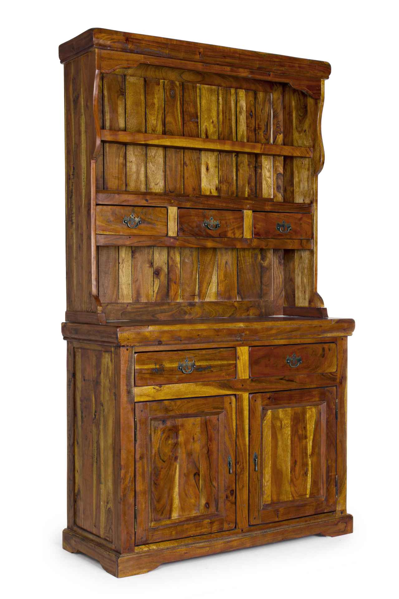 Schrank Chateaux aus Akazienholz, 190 cm