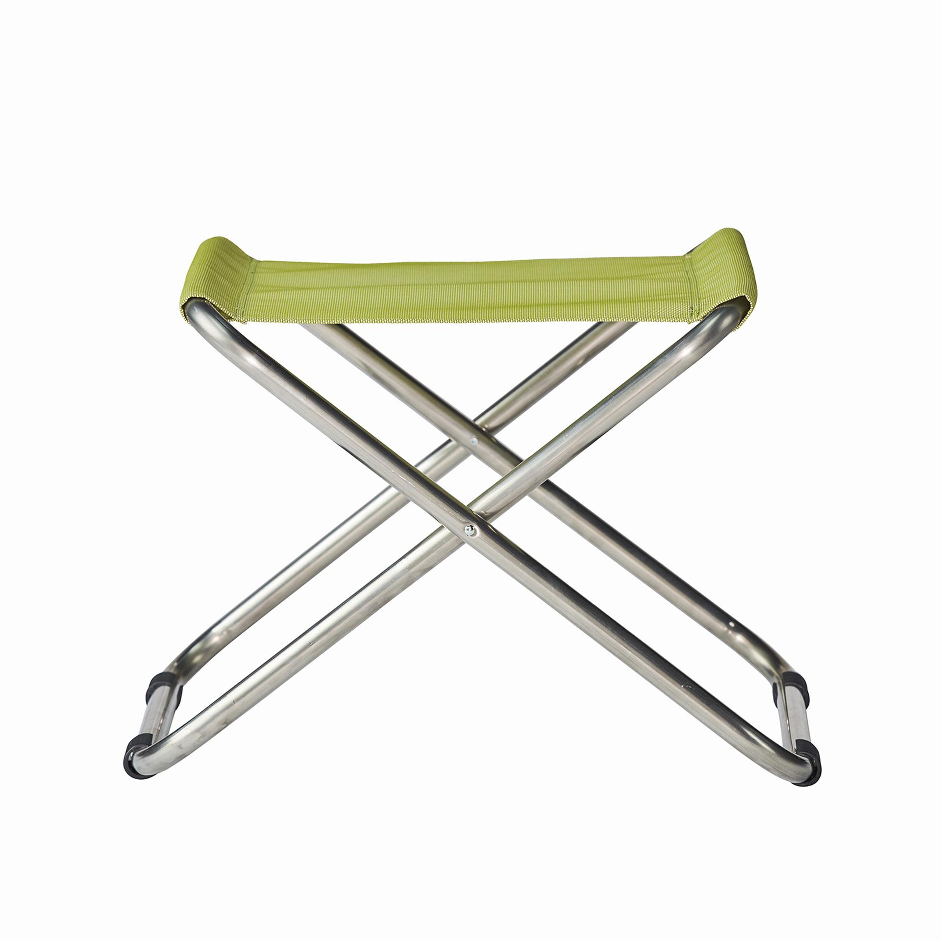 Hocker Chico aus Aluminium, Pistazie